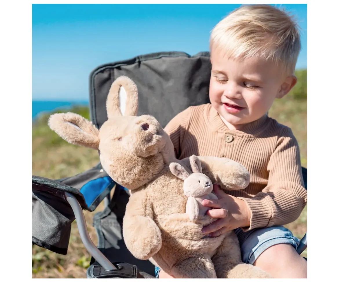 Peluche Kip Kangaroo & Baby Joe 43cm