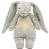 Peluche Luz-Sonido Conejo Orgánico Moonie 2.0 Gray Personalizable