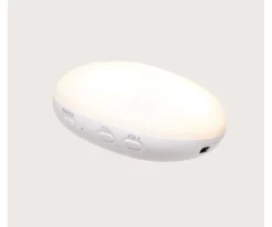Peluche Luz-Sonido Conejo Orgánico Moonie 2.0 Gray Personalizable