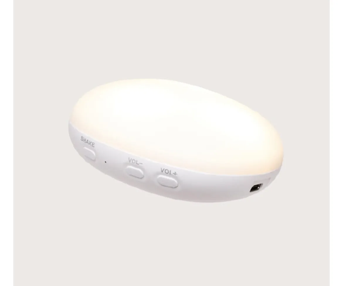 Peluche Luz-Sonido Conejo Orgánico Moonie 2.0 Polar Personalizable