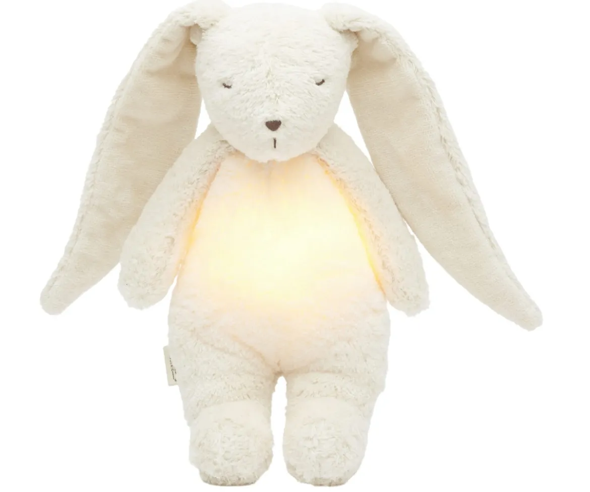 Peluche Luz-Sonido Conejo Orgánico Moonie 2.0 Polar Personalizable