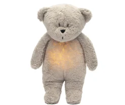 Peluche Luz-Sonido Oso Orgánico Moonie 2.0 Gray