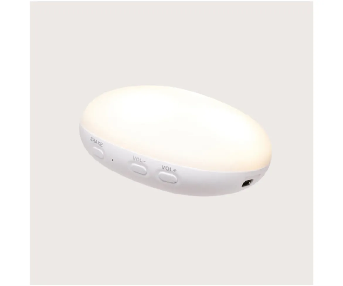 Peluche Luz-Sonido Seal Orgánico Moonie Sand