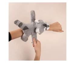 Peluche Pulsera Slap Mapache 25 cm
