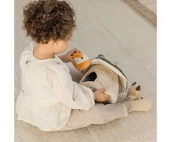 Peluche Sensorial de Actividades Hide & Seek Mushroom Verde