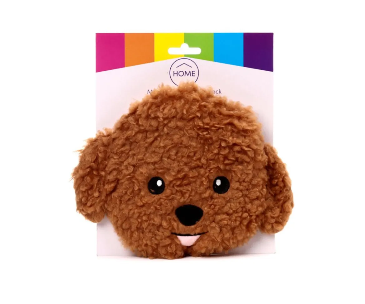 Peluche Térmico de Semillas para Microondas Cabeza Perro Cavapoo