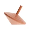 Peonza de Madera Espiral Marrón Claro