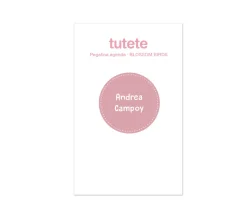 Pequeña Agenda Guardería Personalizable Blossom Birds
