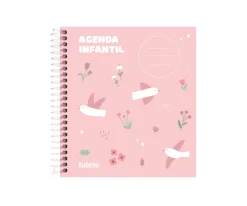 Pequeña Agenda Guardería Personalizable Blossom Birds