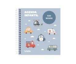 Pequeña Agenda Guardería Personalizable City Cars