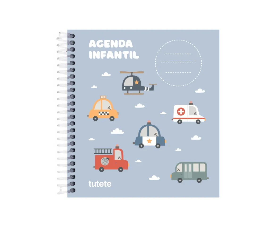 Pequeña Agenda Guardería Personalizable City Cars