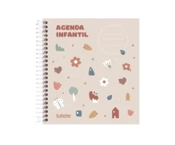 Pequeña Agenda Guardería Personalizable Geometric Nature