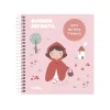 Pequeña Agenda Guardería Personalizable Little Red