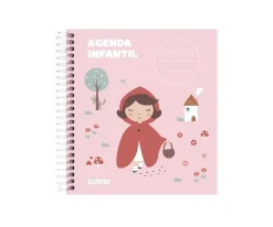 Pequeña Agenda Guardería Personalizable Little Red
