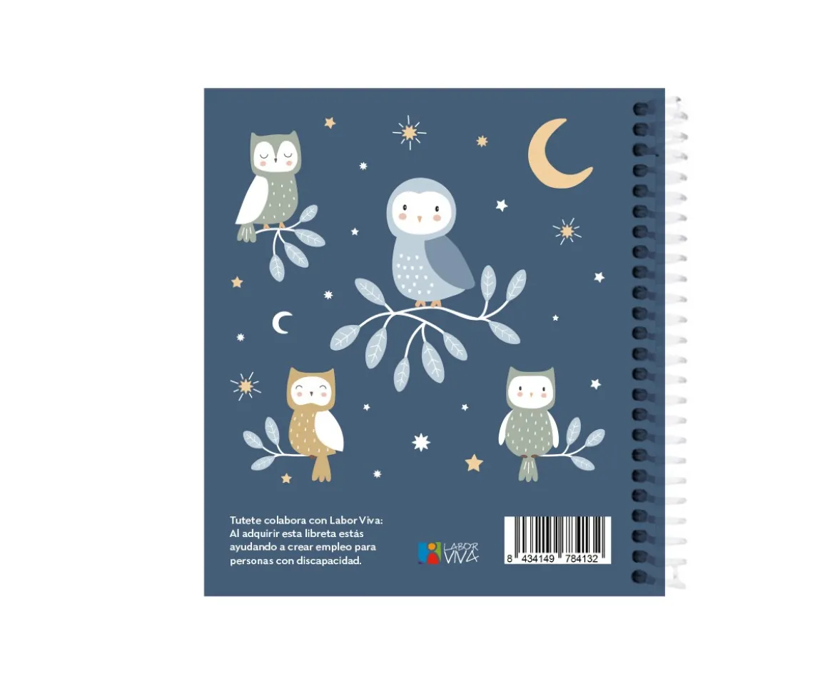 Pequeña Agenda Guardería Personalizable Magical Forest
