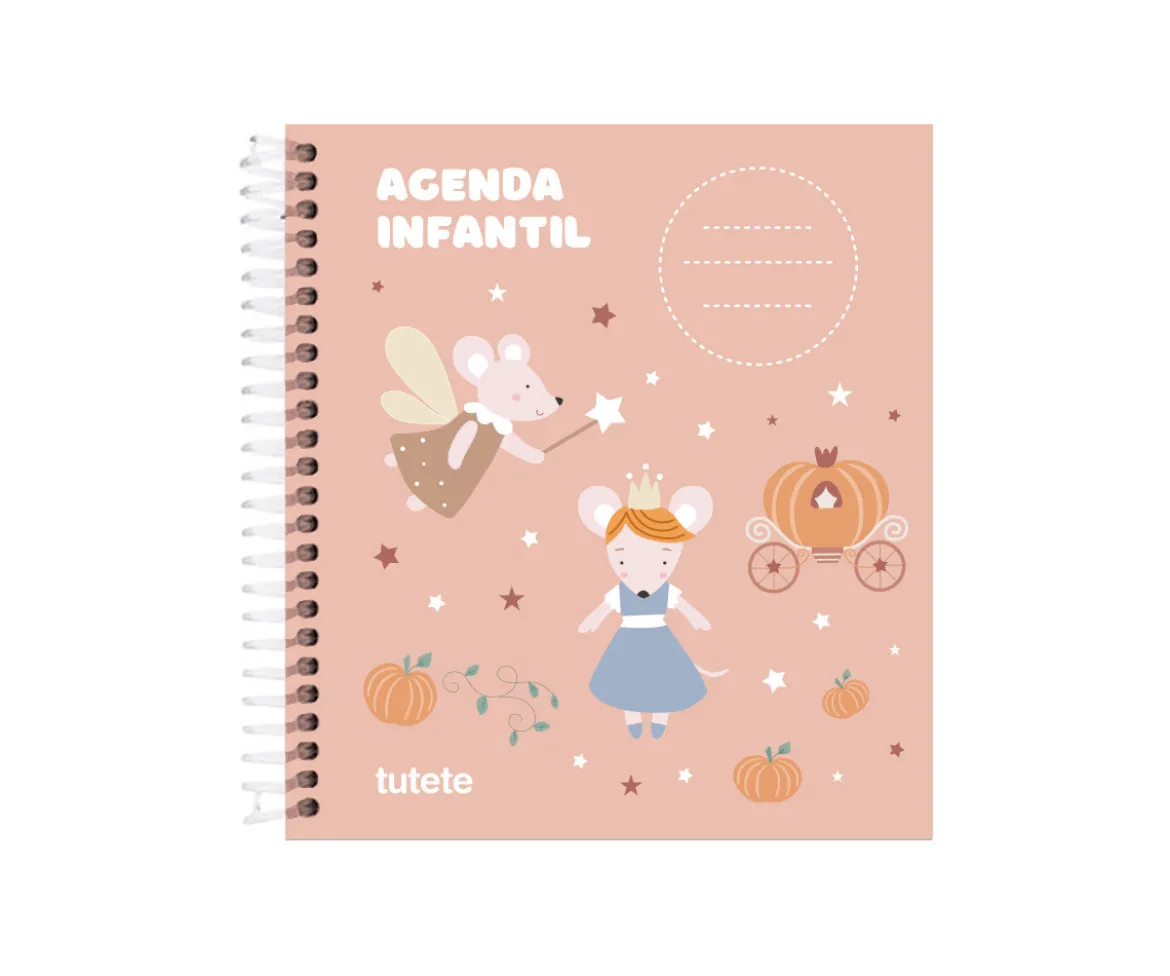 Pequeña Agenda Guardería Personalizable Mouse Fairies