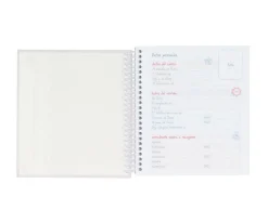 Pequeña Agenda Guardería Personalizable The wooden boy