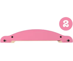 Pieza 2 Base Mini-Flip Rosa