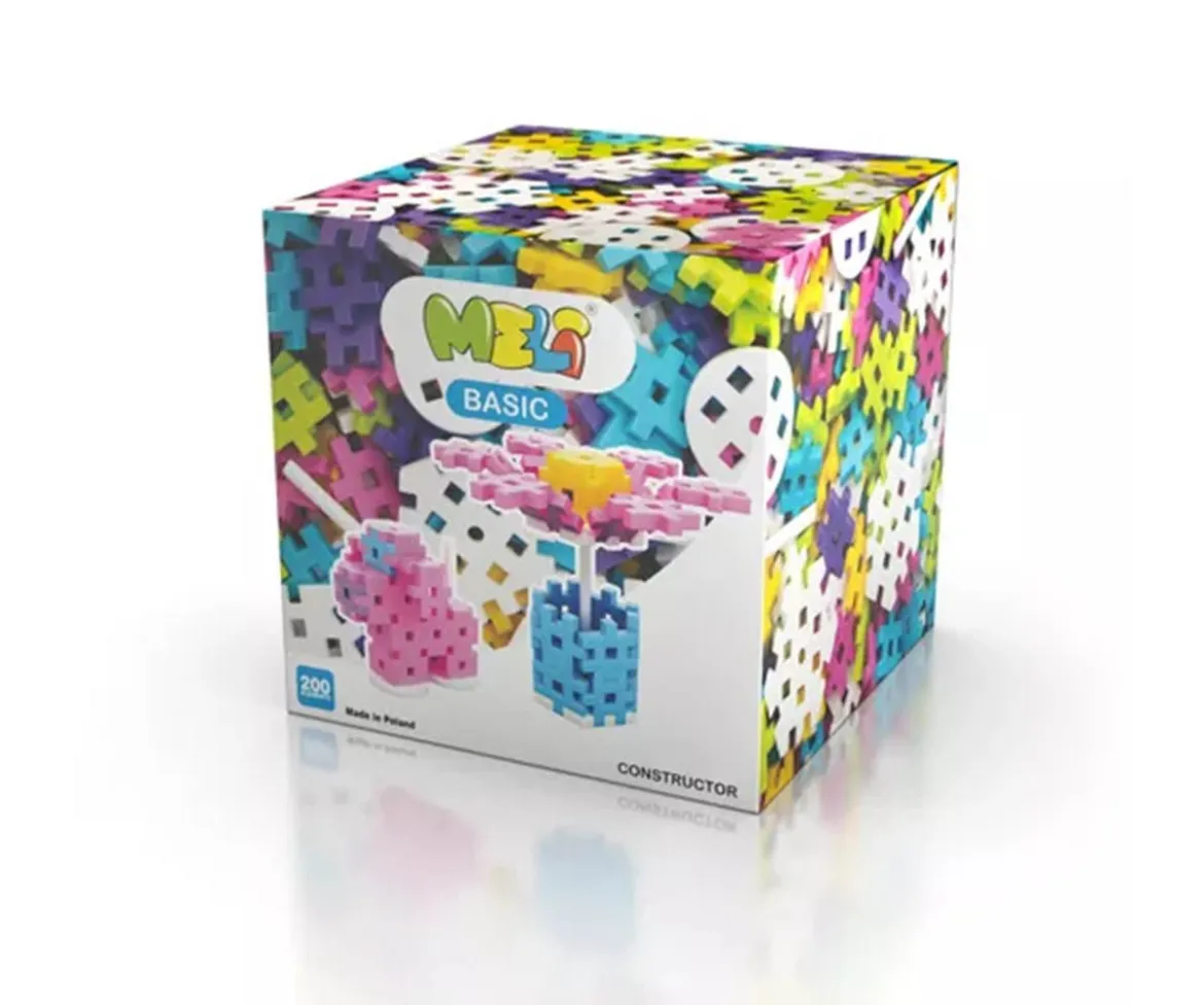 200 Piezas Constructor Pastel