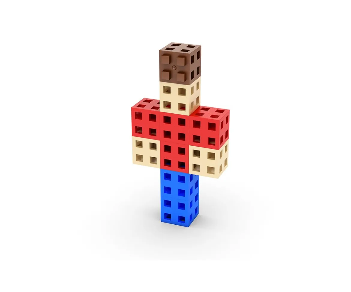 50 Piezas de Construcción Classic CUBE