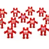 12 Piezas Emoti Meli Bomberos