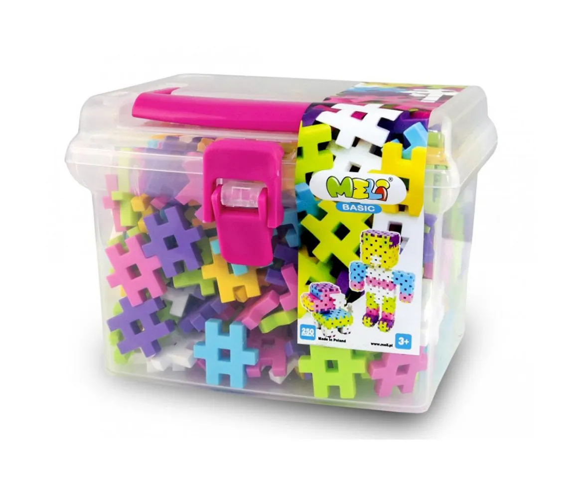 250 Piezas Travel Box Basic Pastel
