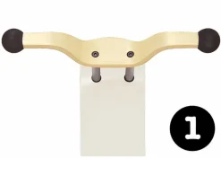 Pieza 1 Top Mini-Flip Vintage White