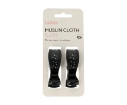 2 Pinzas para Muselinas Negras