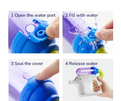 Pistola de Agua Elefante Candy Red
