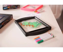Pizarra de Dibujo Luminosa Glow Art Negra