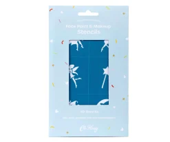 Plantillas Adhesivas para Maquillaje y Pintura Facial