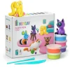 Plastilina Interactica Fluffy Pets (15 botes)