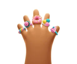 Plastilina Interactiva Anillos Dulces (3 botes)