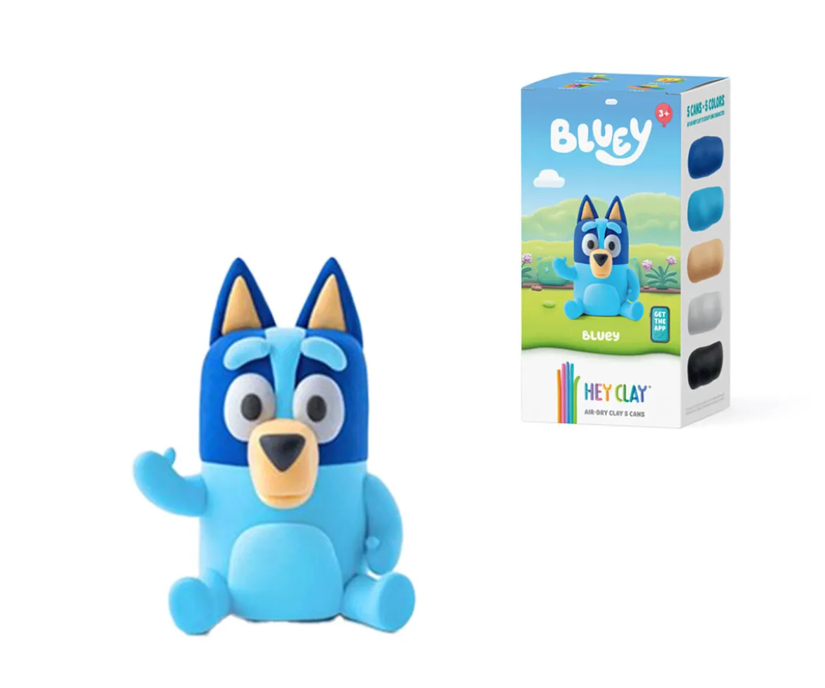 Plastilina Interactiva Bluey (5 colores)