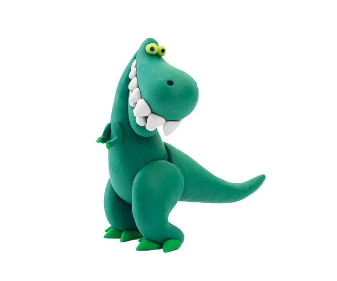 Plastilina Interactiva Tyrannosaurus (3 botes)