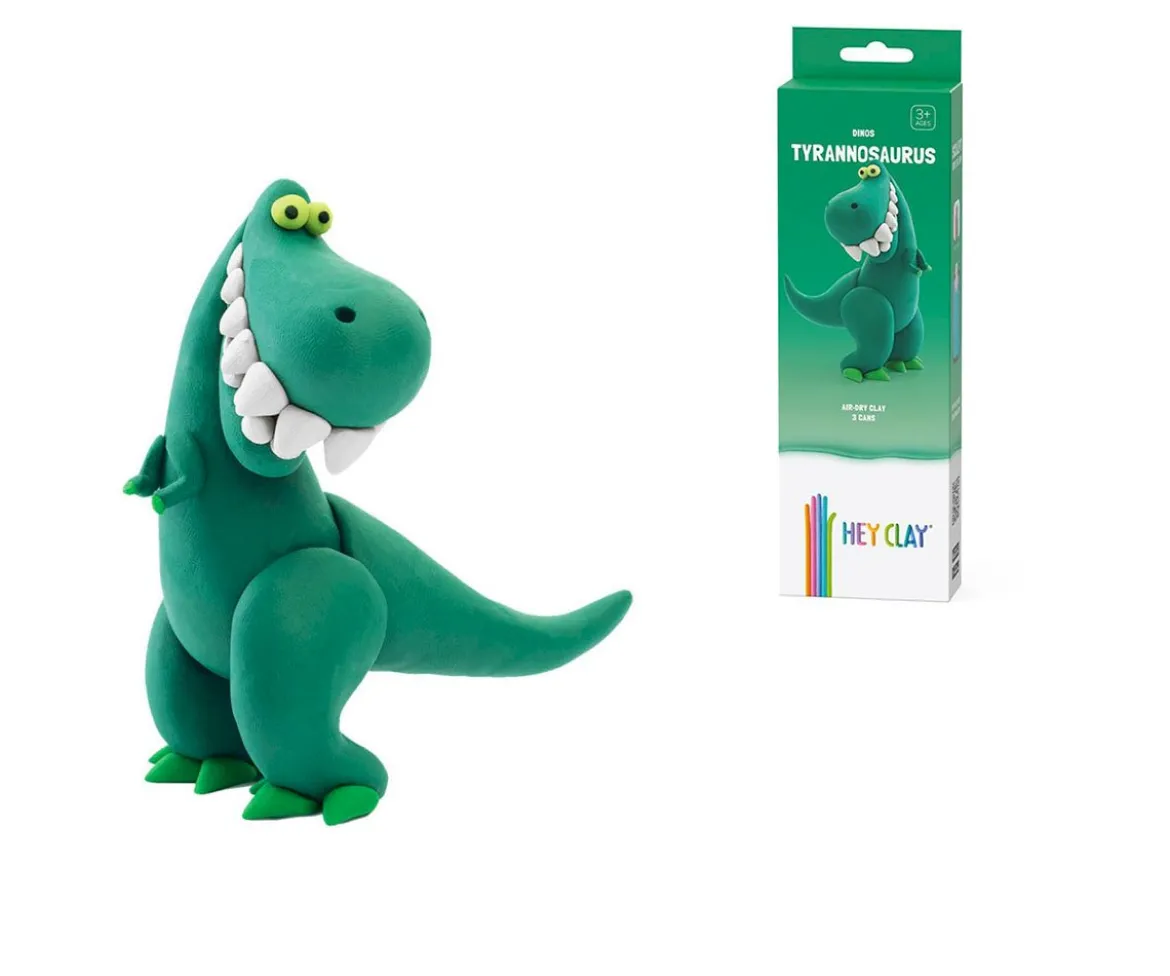 Plastilina Interactiva Tyrannosaurus (3 botes)