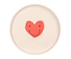 Plato Antideslizante Eco Happy Heart