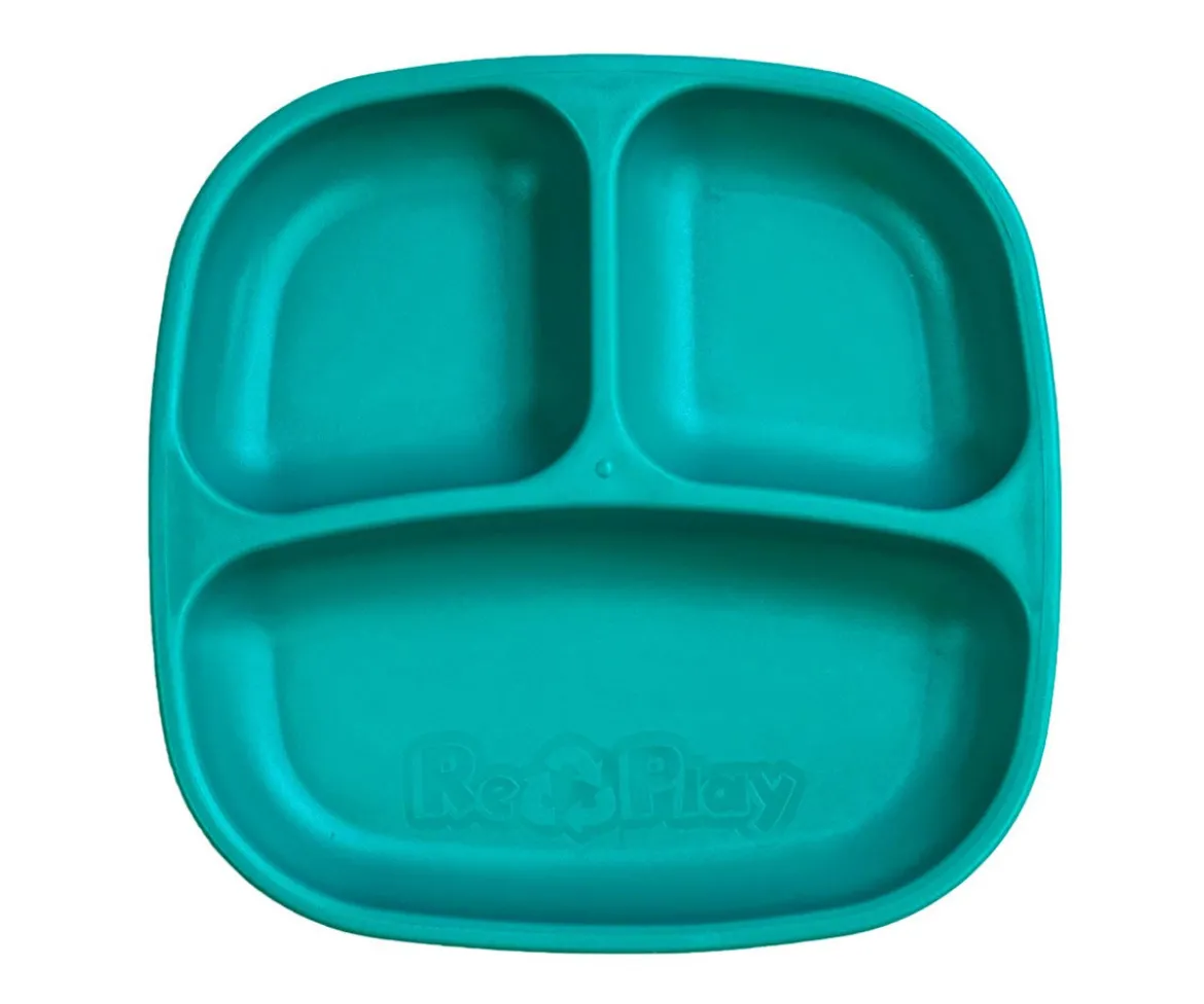 Plato Compartimentos Replay Teal