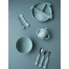 Plato 3 Compartimentos Silicona con Ventosa Mr. Shark