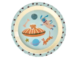 Plato de Melamina Dogs in Space