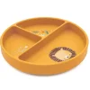 Plato de Silicona con Compartimentos León