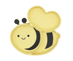 Plato de Silicona con Ventosa Bee