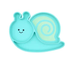 Plato de Silicona con Ventosa Snail
