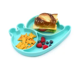 Plato de Silicona con Ventosa Snail