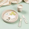 Plato de Silicone Stick&Stay Tiny Farm Sand