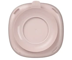 Plato 2 en 1 con Ventosa y Compartimentos Extraíbles Blush