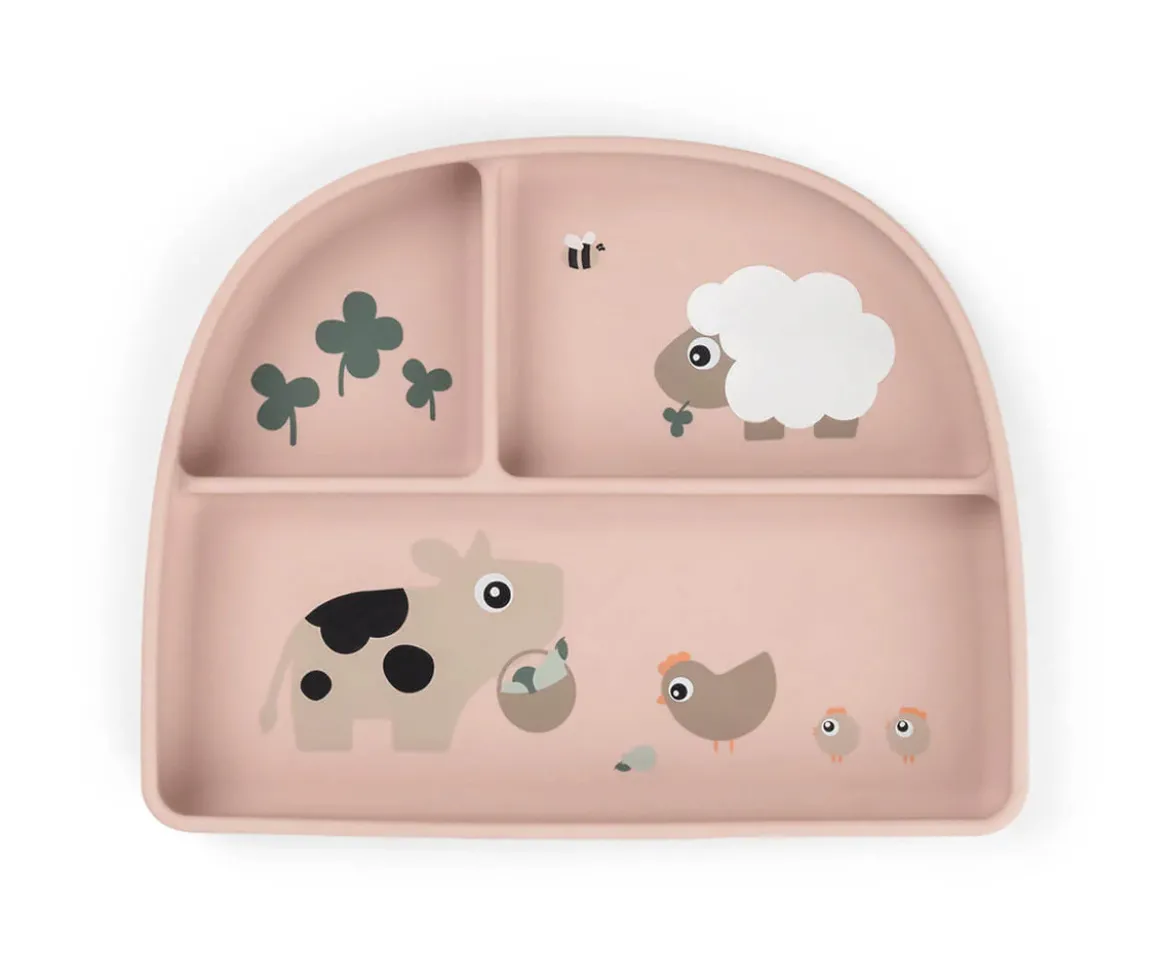 Plato Foodie Compartimentos Tiny Farm Powder