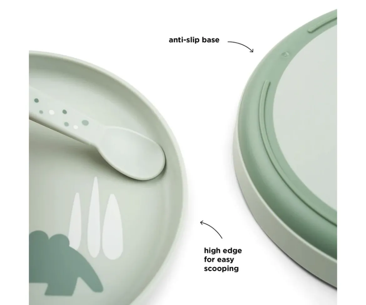 Plato Foodie Croco Green