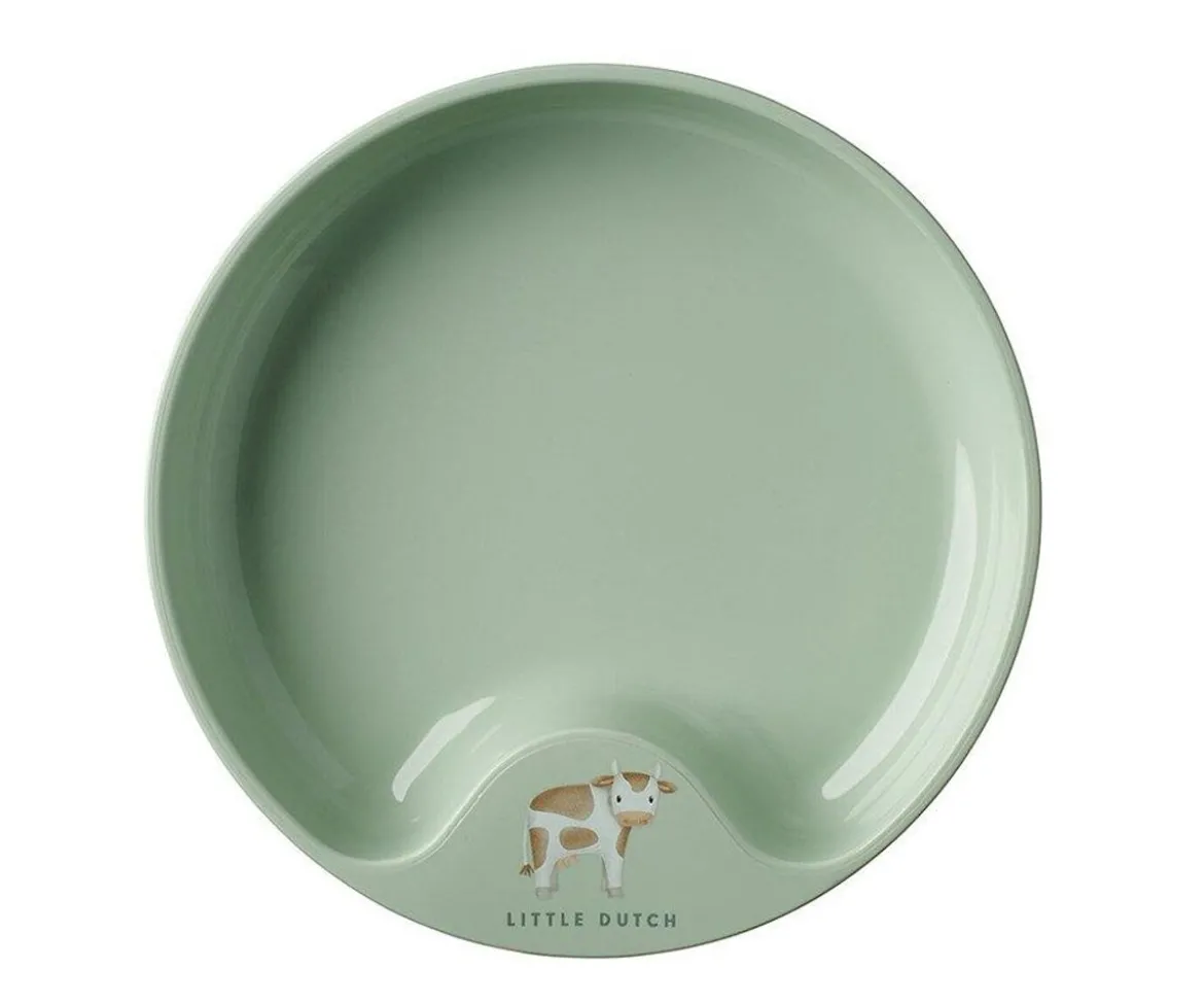 Plato Infantil Antideslizante Mio Little Farm