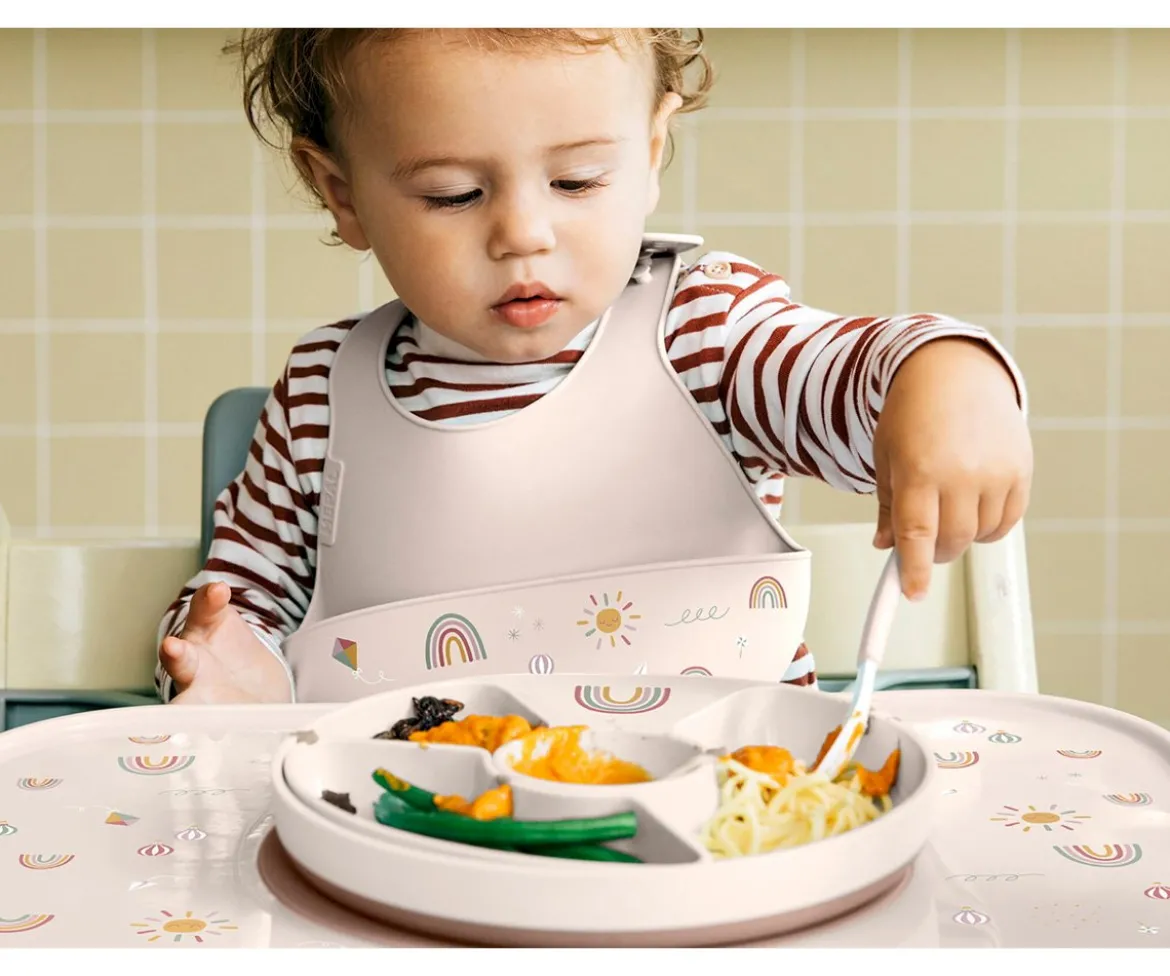 Plato Infantil Compartimentos Mio Little Farm